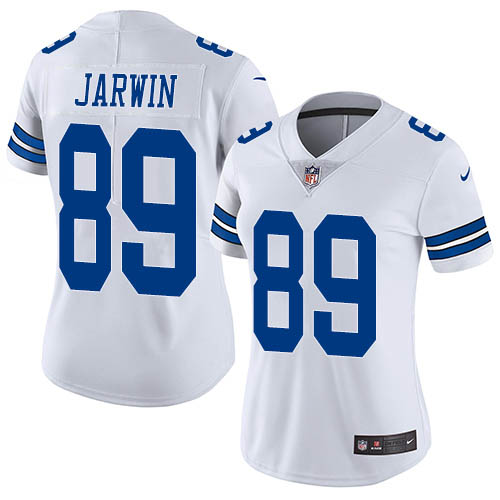 Nike Cowboys #89 Blake Jarwin White Women's Stitched NFL Vapor Untouchable Limited Jersey