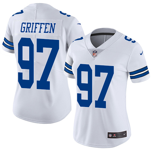 Nike Cowboys #97 Everson Griffen White Women's Stitched NFL Vapor Untouchable Limited Jersey Nike Cowboys #97 Everson Griffen White Women's Stitched NFL Vapor Untouchable Limited Jersey