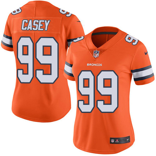 Nike Broncos #99 Jurrell Casey Orange Women's Stitched NFL Limited Rush Jersey Nike Broncos #99 Jurrell Casey Orange Women's Stitched NFL Limited Rush Jersey