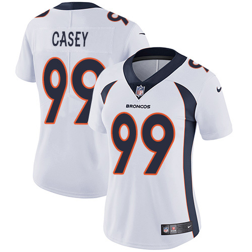 Nike Broncos #99 Jurrell Casey White Women's Stitched NFL Vapor Untouchable Limited Jersey