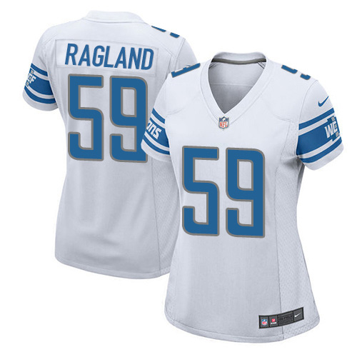 Nike Lions #59 Reggie Ragland White Women's Stitched NFL Elite Jersey