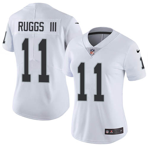 Nike Raiders #11 Henry Ruggs III White Women's Stitched NFL Vapor Untouchable Limited Jersey