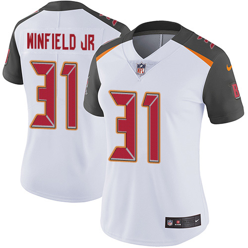 Nike Buccaneers #31 Antoine Winfield Jr. White Women's Stitched NFL Vapor Untouchable Limited Jersey