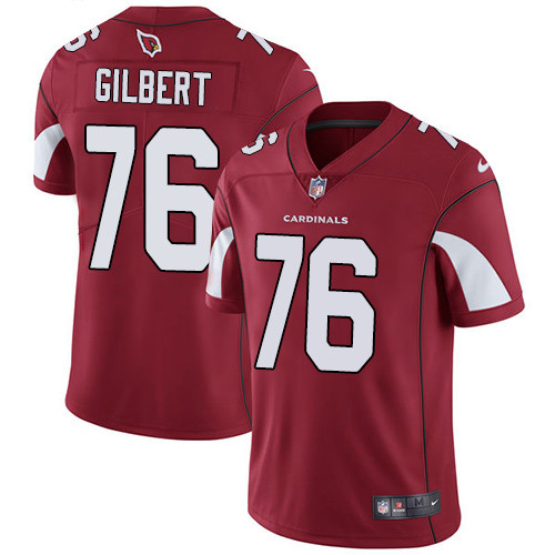 Nike Cardinals #76 Marcus Gilbert Red Team Color Youth Stitched NFL Vapor Untouchable Limited Jersey