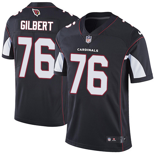 Nike Cardinals #76 Marcus Gilbert Black Alternate Youth Stitched NFL Vapor Untouchable Limited Jersey