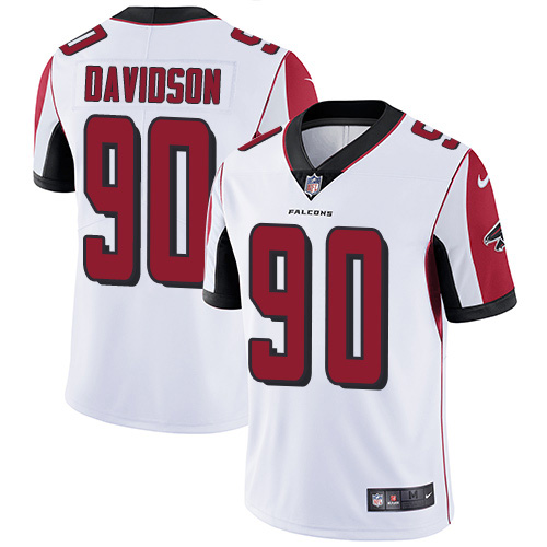 Nike Falcons #90 Marlon Davidson White Youth Stitched NFL Vapor Untouchable Limited Jersey
