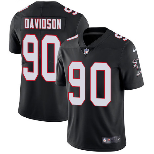 Nike Falcons #90 Marlon Davidson Black Alternate Youth Stitched NFL Vapor Untouchable Limited Jersey