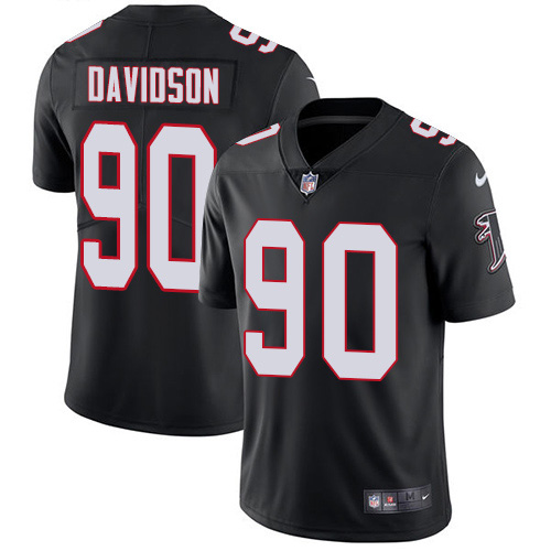 Nike Falcons #90 Marlon Davidson Black Alternate Youth Stitched NFL Vapor Untouchable Limited Jersey Nike Falcons #90 Marlon Davidson Black Alternate Youth Stitched NFL Vapor Untouchable Limited Jersey