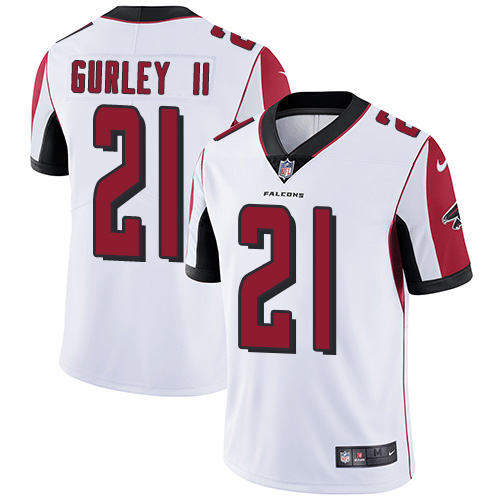Nike Falcons #21 Todd Gurley II White Youth Stitched NFL Vapor Untouchable Limited Jersey
