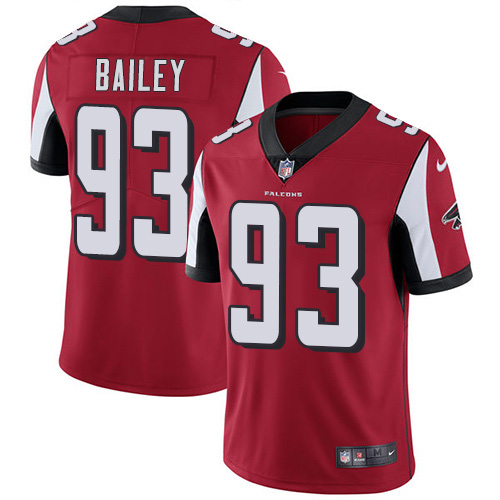 Nike Falcons #93 Allen Bailey Red Team Color Youth Stitched NFL Vapor Untouchable Limited Jersey