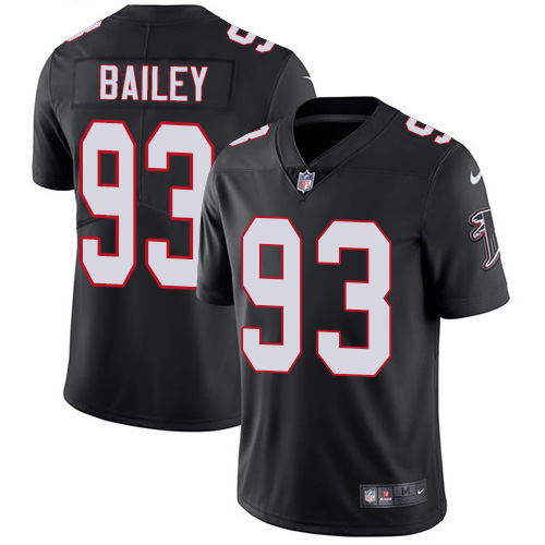 Nike Falcons #93 Allen Bailey Black Alternate Youth Stitched NFL Vapor Untouchable Limited Jersey