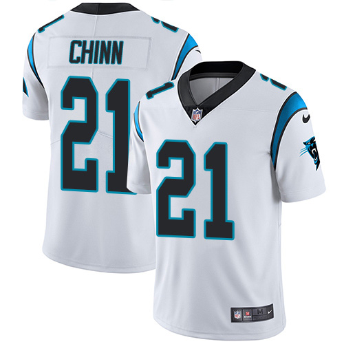 Nike Panthers #21 Jeremy Chinn White Youth Stitched NFL Vapor Untouchable Limited Jersey