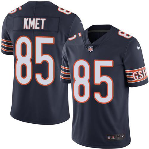 Nike Bears #85 Cole Kmet Navy Blue Team Color Youth Stitched NFL Vapor Untouchable Limited Jersey