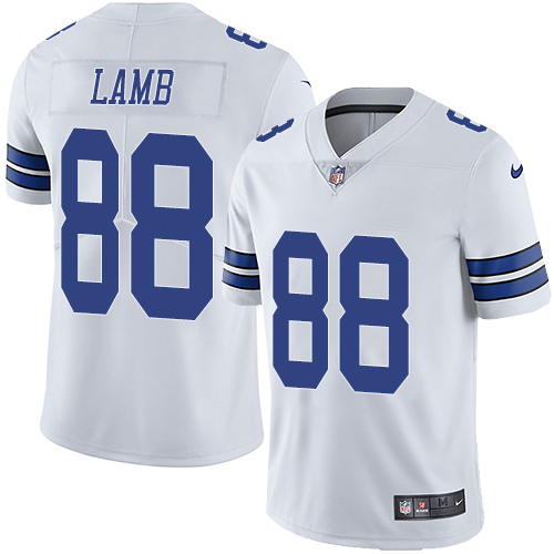 Nike Cowboys #88 CeeDee Lamb White Youth Stitched NFL Vapor Untouchable Limited Jersey