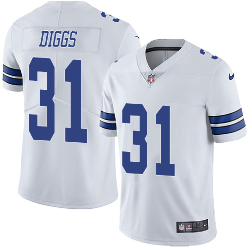 Nike Cowboys #31 Trevon Diggs White Youth Stitched NFL Vapor Untouchable Limited Jersey