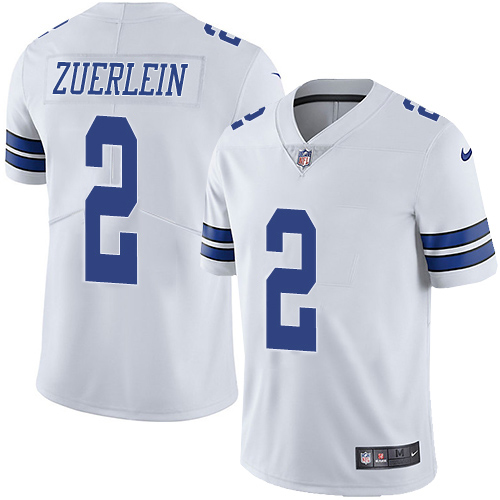 Nike Cowboys #2 Greg Zuerlein White Youth Stitched NFL Vapor Untouchable Limited Jersey