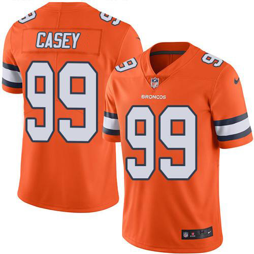 Nike Broncos #99 Jurrell Casey Orange Youth Stitched NFL Limited Rush Jersey