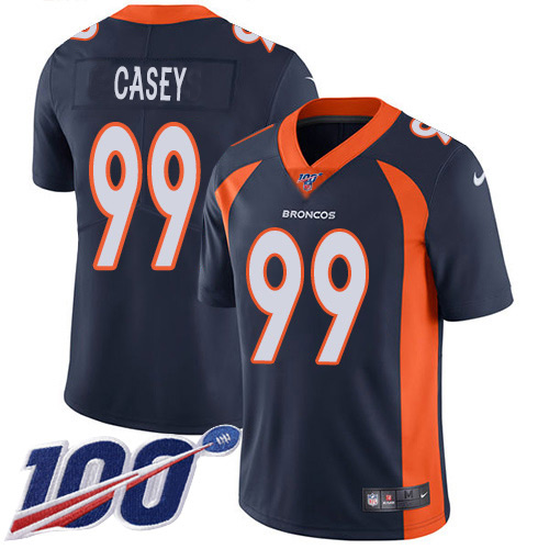 Nike Broncos #99 Jurrell Casey Navy Blue Alternate Youth Stitched NFL 100th Season Vapor Untouchable Limited Jersey Nike Broncos #99 Jurrell Casey Navy Blue Alternate Youth Stitched NFL 100th Season Vapor Untouchable Limited Jersey