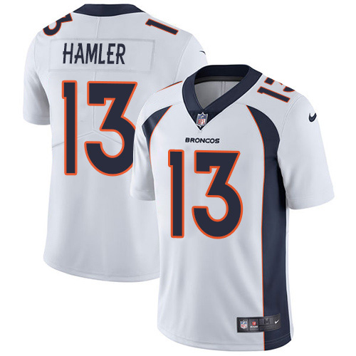 Nike Broncos #13 KJ Hamler White Youth Stitched NFL Vapor Untouchable Limited Jersey Nike Broncos #13 KJ Hamler White Youth Stitched NFL Vapor Untouchable Limited Jersey