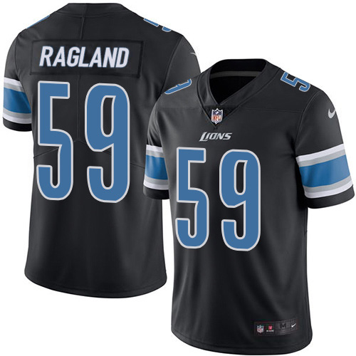 Nike Lions #59 Reggie Ragland Black Youth Stitched NFL Limited Rush Jersey