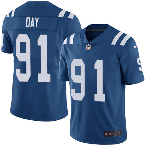 Nike Colts #91 Sheldon Day Royal Blue Team Color Youth Stitched NFL Vapor Untouchable Limited Jersey Nike Colts #91 Sheldon Day Royal Blue Team Color Youth Stitched NFL Vapor Untouchable Limited Jersey