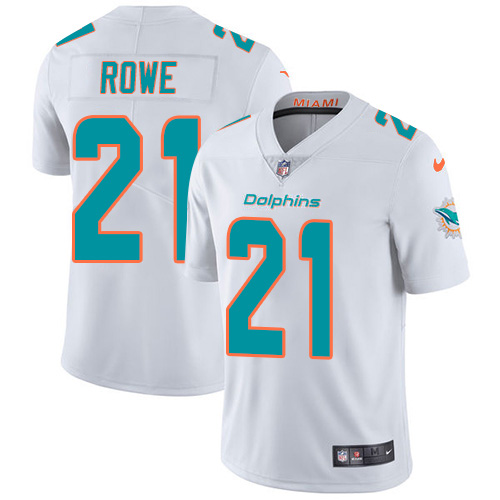 Nike Dolphins #21 Eric Rowe White Youth Stitched NFL Vapor Untouchable Limited Jersey