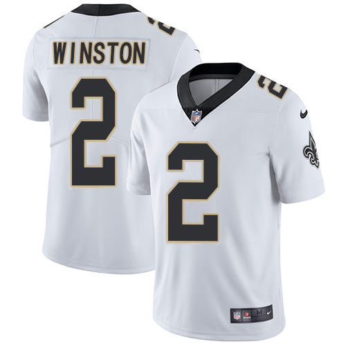Nike Saints #2 Jameis Winston White Youth Stitched NFL Vapor Untouchable Limited Jersey