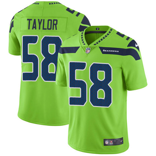 Nike Seahawks #58 Darrell Taylor Green Youth Stitched NFL Limited Rush Jersey Nike Seahawks #58 Darrell Taylor Green Youth Stitched NFL Limited Rush Jersey