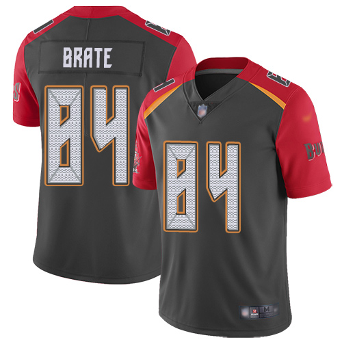 Nike Buccaneers #84 Cameron Brate Gray Youth Stitched NFL Limited Inverted Legend Jersey