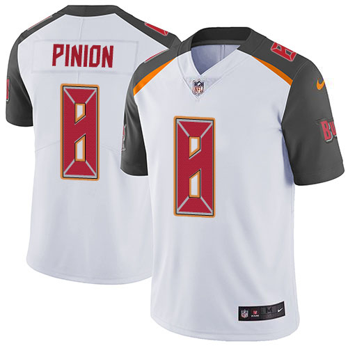 Nike Buccaneers #8 Bradley Pinion White Youth Stitched NFL Vapor Untouchable Limited Jersey Nike Buccaneers #8 Bradley Pinion White Youth Stitched NFL Vapor Untouchable Limited Jersey