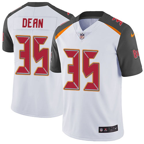Nike Buccaneers #35 Jamel Dean White Youth Stitched NFL Vapor Untouchable Limited Jersey