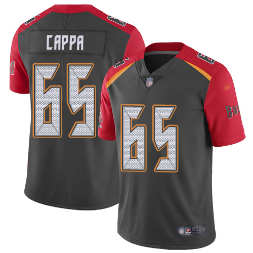 Nike Buccaneers #65 Alex Cappa Gray Youth Stitched NFL Limited Inverted Legend Jersey