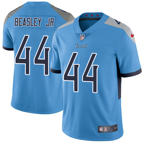 Nike Titans #44 Vic Beasley Jr Light Blue Alternate Youth Stitched NFL Vapor Untouchable Limited Jersey Nike Titans #44 Vic Beasley Jr Light Blue Alternate Youth Stitched NFL Vapor Untouchable Limited Jersey
