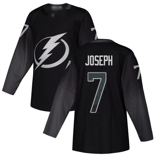 Adidas Lightning #7 Mathieu Joseph Black Alternate Authentic Youth Stitched NHL Jersey Adidas Lightning #7 Mathieu Joseph Black Alternate Authentic Youth Stitched NHL Jersey