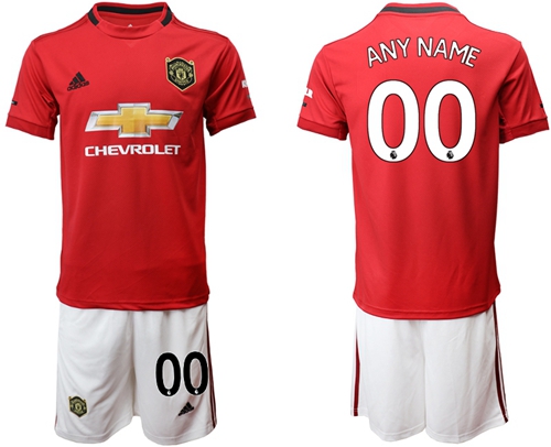 Manchester United Personalized Home Soccer Club Jersey