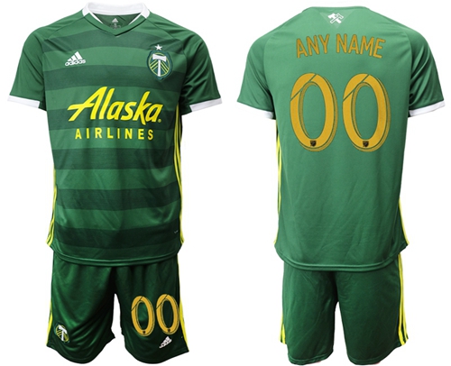 Portland Timbers Personalized Home Soccer Club Jersey