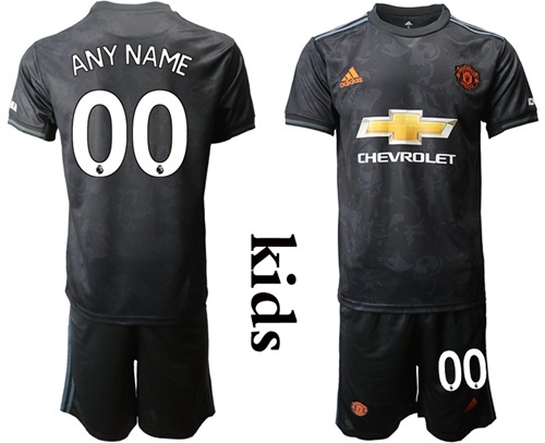 Manchester United Personalized Third Kid Soccer Club Jersey