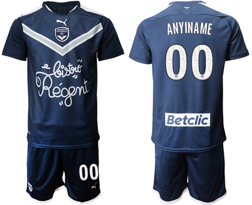 Bordeaux Personalized Home Soccer Club Jersey
