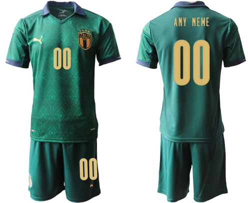 Italy Personalized Third Soccer Country Jersey