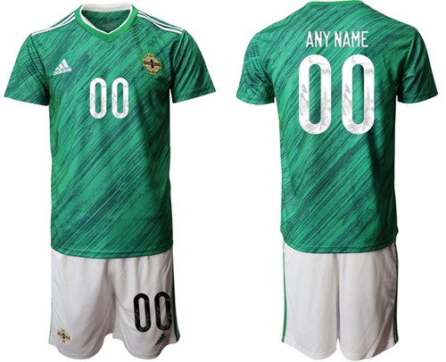 Northern Ireland Personalized Home Soccer Country Jersey