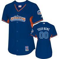 Cheap 2013 MLB ALL STAR American League Personalized Blue Game Jerseys For Sale