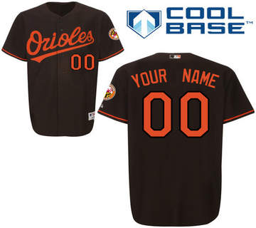 Baltimore Orioles Authentic Personalized Alternate Cool Base Jersey