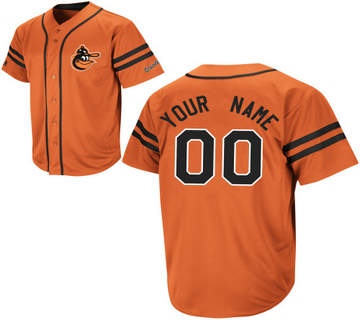 Baltimore Orioles Personalized Cooperstown Heater Jersey