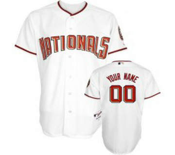 Washington Nationals Home Custom MLB Jerseys