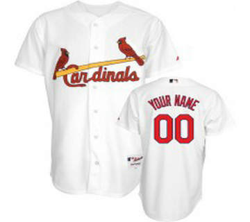 St. Louis Cardinals Home Custom MLB Jerseys