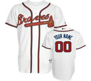 Cheap Atlanta Braves Home Custom MLB Jerseys For Sale