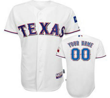Texas Rangers Home Custom MLB Jerseys Texas Rangers Home Custom MLB Jerseys