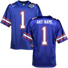 Florida Gators Customized Blue Jersey