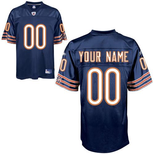 Chicago Bears Customized Blue NFL jersey