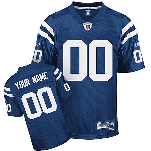 Cheap Indianapolis Colts Customized biue Jerseys For Sale